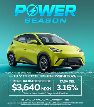 BYD DOLPHIN MINI: 3.16% financiamiento