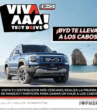 BYD SHARK: viaje a Los Cabos